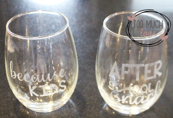 Pick Your Poison Easy DIY Etched Drinking Glasses